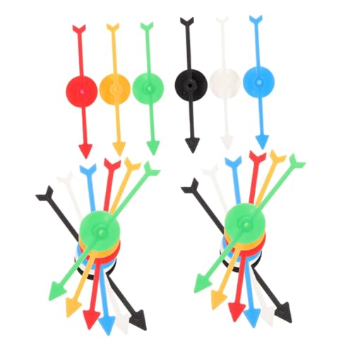 Toddmomy 18 Stück Teiliges Plastikpfeil Brettspiele Rotierende Pfeile in Farben Lang Langlebig und Bruchsicher DIY Spielzeiger Ersatzteile für Turntable und Lernspiele Toddmomy 18 Stück Teiliges Plastikpfeil Brettspiele Rotierende Pfeile in Farben Lang Langlebig und Bruchsicher DIY Spielzeiger Ersatzteile für Turntable und Lernspiele von Toddmomy