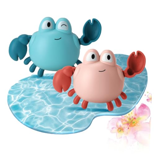 Toddmomy 2 STÜCK Teiliges Badespielzeug für Kleinkinder Niedliche Cartoon krabbe mit Aufziehfunktion Buntes Wasserspielzeug für Badewanne Sicher und Hautfreundlich Fördert Zufällige Farbe Toddmomy 2 STÜCK Teiliges Badespielzeug für Kleinkinder Niedliche Cartoon krabbe mit Aufziehfunktion Buntes Wasserspielzeug für Badewanne Sicher und Hautfreundlich Fördert Zufällige Farbe von Toddmomy