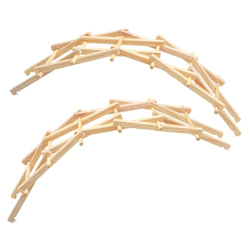Toddmomy 2 Sätze Handgefertigtes Bogenbrücken Modell aus Holz Teiliges Wissenschaftsspielzeug für Kreative DIY Modelle Stem Lernspielzeug für Jungen und Mädchen Ab Jahren Toddmomy 2 Sätze Handgefertigtes Bogenbrücken Modell aus Holz Teiliges Wissenschaftsspielzeug für Kreative DIY Modelle Stem Lernspielzeug für Jungen und Mädchen Ab Jahren von Toddmomy