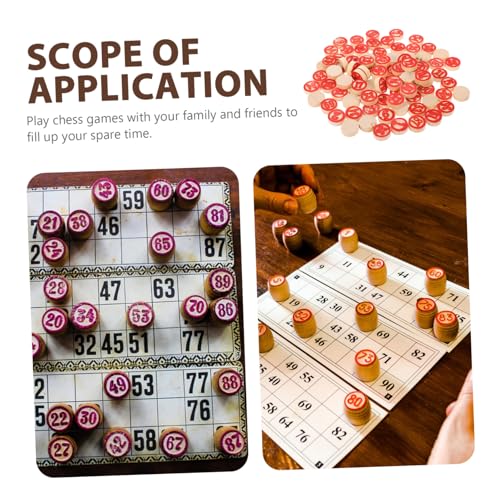 Toddmomy 2 Sätze Holzspiel Bingo schachfiguren Nummerierte Spielfiguren Tragbare Brettspiel zubehör Dekorative Griffige Spielfiguren für Gesellige Spiele und Partys Toddmomy 2 Sätze Holzspiel Bingo schachfiguren Nummerierte Spielfiguren Tragbare Brettspiel zubehör Dekorative Griffige Spielfiguren für Gesellige Spiele und Partys von Toddmomy