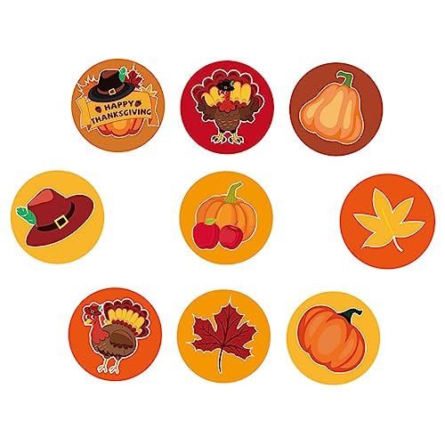 Toddmomy 2 Sätze Kreative Geschenkaufkleber mit Selbstklebenden Dekorationsstickern für Partytüten und Umschläge Praktische Rückstandsfreie Etiketten mit Herbstlichen Motiven für Toddmomy 2 Sätze Kreative Geschenkaufkleber mit Selbstklebenden Dekorationsstickern für Partytüten und Umschläge Praktische Rückstandsfreie Etiketten mit Herbstlichen Motiven für von Toddmomy