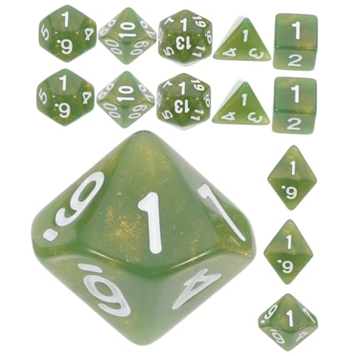 Toddmomy 2 Sätze Mehrseitige Spielwürfel Brettspiele Würfelspiel Zubehör Würfel für Gesellschaftsspiele Party Spielspaß Langlebig und Farbenfroh Toddmomy 2 Sätze Mehrseitige Spielwürfel Brettspiele Würfelspiel Zubehör Würfel für Gesellschaftsspiele Party Spielspaß Langlebig und Farbenfroh von Toddmomy