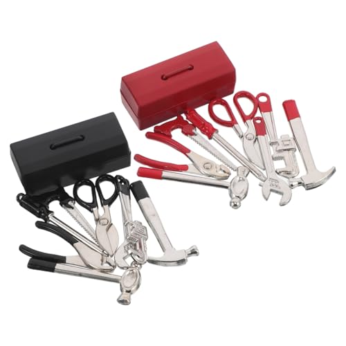 Toddmomy 2 Sets Puppenhaus Bauwerkzeuge Miniatur Landschaftsornamente Puppenhaus Zubehör Miniatur Werkzeuge Für Toddmomy 2 Sets Puppenhaus Bauwerkzeuge Miniatur Landschaftsornamente Puppenhaus Zubehör Miniatur Werkzeuge Für von Toddmomy