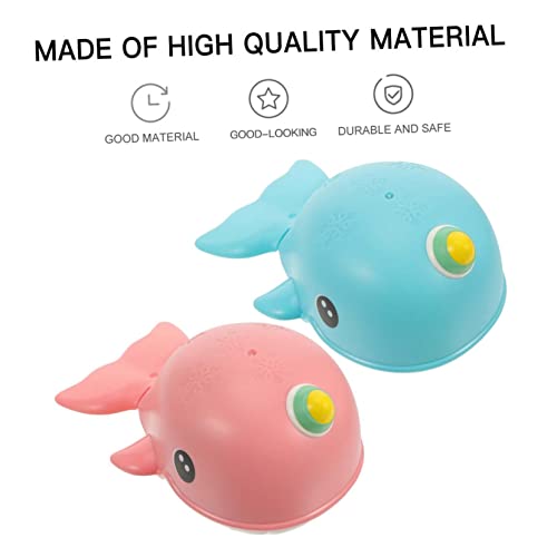 Toddmomy 2 Stück Aufziehspielzeug Wal Design Badespielzeug für Badewanne Schwimmendes Planschbecken Glatte Oberfläche Sicher für Ab Jahr Toddmomy 2 Stück Aufziehspielzeug Wal Design Badespielzeug für Badewanne Schwimmendes Planschbecken Glatte Oberfläche Sicher für Ab Jahr von Toddmomy