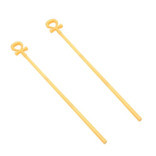 Toddmomy 2stücke Altägyptischer Tanzstock-Requisite Ägyptischer Gehstock Aus Robustem Kunststoff Halloween-zubehör Für Cosplay Und Theateraufführungen Mit Komplizierten Mustern Und Toddmomy 2stücke Altägyptischer Tanzstock-Requisite Ägyptischer Gehstock Aus Robustem Kunststoff Halloween-zubehör Für Cosplay Und Theateraufführungen Mit Komplizierten Mustern Und von Toddmomy