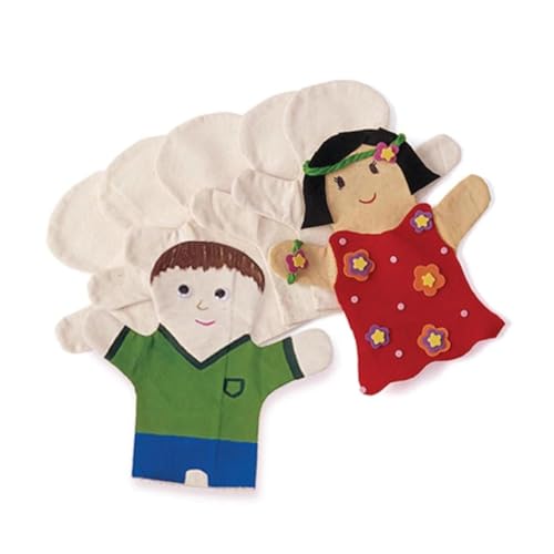 Toddmomy 2 Stück Handgemachtes DIY Fingerpuppen Materialset Weiße Baumwoll Fingerpuppen für Kreatives Bastelset für Kindergarten Sicheres Stoffmaterial Toddmomy 2 Stück Handgemachtes DIY Fingerpuppen Materialset Weiße Baumwoll Fingerpuppen für Kreatives Bastelset für Kindergarten Sicheres Stoffmaterial von Toddmomy