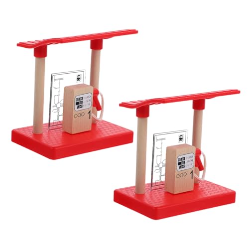 Toddmomy 2 Stück Holz Zug Gleis Zubehör Teiliges mit und Straßensperre Kindersicheres Holzspielzeug für Realistische Eisenbahn Szenen für Vorschule und Zuhause Toddmomy 2 Stück Holz Zug Gleis Zubehör Teiliges mit und Straßensperre Kindersicheres Holzspielzeug für Realistische Eisenbahn Szenen für Vorschule und Zuhause von Toddmomy