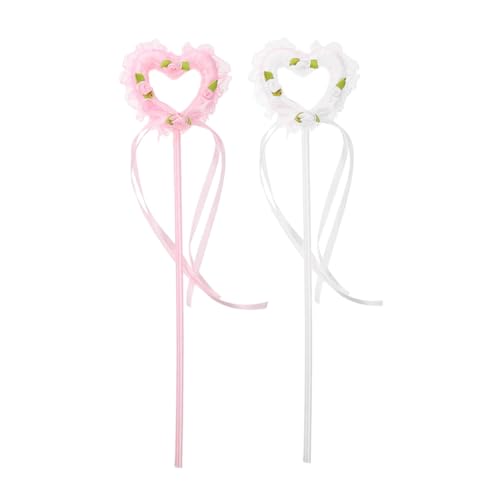Toddmomy 2 Stück Leuchtende Herz für Leichte Farbige Feenstäbe als Party Deko und Bühnenrequisiten für Geburtstagsfeiern Tanz und Cosplay Toddmomy 2 Stück Leuchtende Herz für Leichte Farbige Feenstäbe als Party Deko und Bühnenrequisiten für Geburtstagsfeiern Tanz und Cosplay von Toddmomy