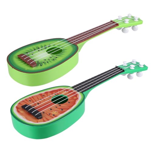 Toddmomy 2 Stück Mini Ukulele Früchte Design Wassermelone Kiwi Musikinstrument Lernspielzeug für Anfänger Geschenk Montessori Musikförderung Toddmomy 2 Stück Mini Ukulele Früchte Design Wassermelone Kiwi Musikinstrument Lernspielzeug für Anfänger Geschenk Montessori Musikförderung von Toddmomy