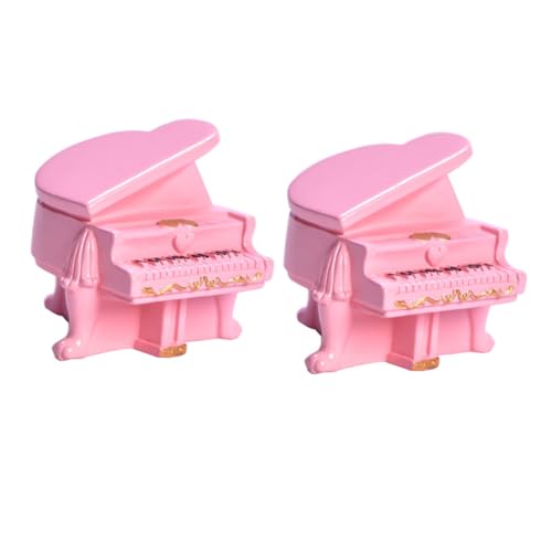Toddmomy 2 Stück Miniatur Klavier Modell DIY Foto Requisite Mini Haus Dekoration Micro Landschaft Ornament Rosa Mini Piano für Puppenhaus Zubehör Toddmomy 2 Stück Miniatur Klavier Modell DIY Foto Requisite Mini Haus Dekoration Micro Landschaft Ornament Rosa Mini Piano für Puppenhaus Zubehör von Toddmomy