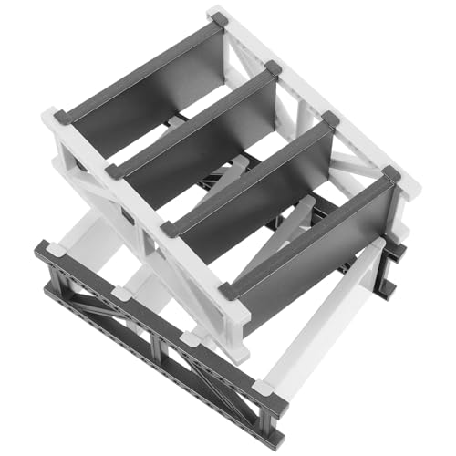 Toddmomy 2 Stück Miniatur Puppenhaus Regale Kunststoff Aufbewahrungsregal für Lagerung Kleine Bücherregal Display Rack für Mini Haus Zubehör Toddmomy 2 Stück Miniatur Puppenhaus Regale Kunststoff Aufbewahrungsregal für Lagerung Kleine Bücherregal Display Rack für Mini Haus Zubehör von Toddmomy