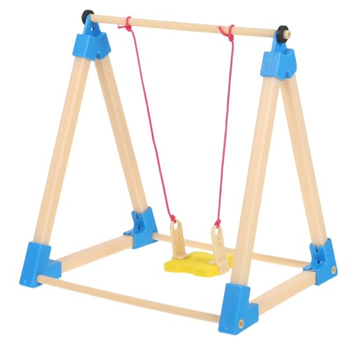 Toddmomy 2 Stück Miniatur-Schaukelstuhl für Puppenhäuser – Mikro-Landschaft, DIY-Schaukel, Ornament, Mini-Spielplatzzubehör, Puppenhausmöbel Toddmomy 2 Stück Miniatur-Schaukelstuhl für Puppenhäuser – Mikro-Landschaft, DIY-Schaukel, Ornament, Mini-Spielplatzzubehör, Puppenhausmöbel von Toddmomy