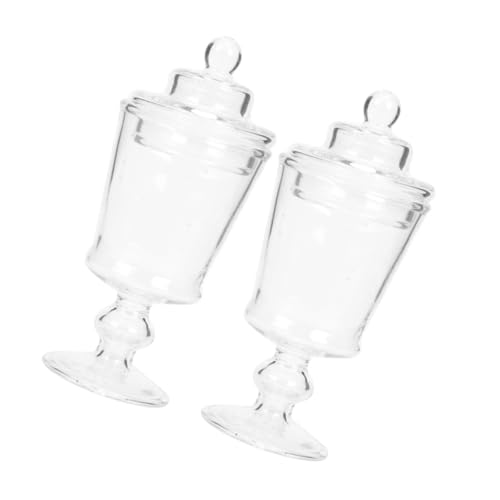 Toddmomy 2 Stück Puppenhaus Lebensmittelzubehör Dekor Mini Glaskanister Glasgefäße Modell Kleine Bonbonschale Miniatur Vorratsgläser Aus Glas Puppenhaus Keksgläser Toddmomy 2 Stück Puppenhaus Lebensmittelzubehör Dekor Mini Glaskanister Glasgefäße Modell Kleine Bonbonschale Miniatur Vorratsgläser Aus Glas Puppenhaus Keksgläser von Toddmomy