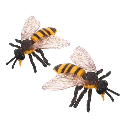 Toddmomy 2 Stück Realistische Honigbienen Figuren Kleine Spielzeuge Detailgetreue Insektenmodelle für Interaktives Lernen Biologieunterricht Geburtstagsdeko Tragbar und Pädagogisch Geeignet Toddmomy 2 Stück Realistische Honigbienen Figuren Kleine Spielzeuge Detailgetreue Insektenmodelle für Interaktives Lernen Biologieunterricht Geburtstagsdeko Tragbar und Pädagogisch Geeignet von Toddmomy