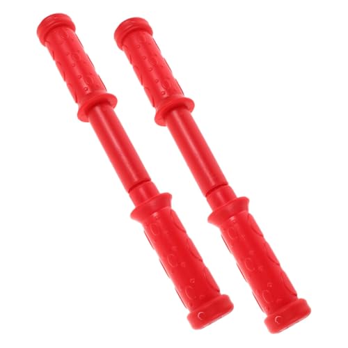 Toddmomy 2 Stück Rote Kunststoff-Griffe Schaukelpferd Ergonomische Ersatzteile mit Stabilem Gewindedesign Passform für Kinderspielzeug Sichere Montage und Komfortables Toddmomy 2 Stück Rote Kunststoff-Griffe Schaukelpferd Ergonomische Ersatzteile mit Stabilem Gewindedesign Passform für Kinderspielzeug Sichere Montage und Komfortables von Toddmomy