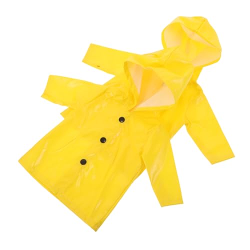 Toddmomy 2 Stück Teiliges Gelbes Puppen Wasserdichtes Regenkleid für Puppen Modisches Schützendes Outfit für Spiel und Sammeln Toddmomy 2 Stück Teiliges Gelbes Puppen Wasserdichtes Regenkleid für Puppen Modisches Schützendes Outfit für Spiel und Sammeln von Toddmomy
