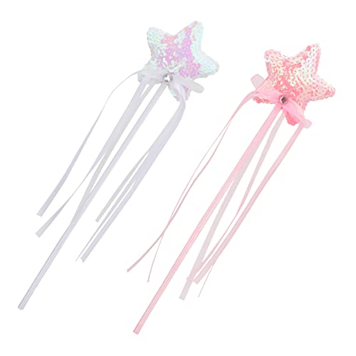 Toddmomy 2 Stück Teiliges Zauberstab mit Stern und Leichte Feenstäbe Weiß für Kindergeburtstag Halloween und Fantasievolles Spiel mit Glitzernden Feenstäben Toddmomy 2 Stück Teiliges Zauberstab mit Stern und Leichte Feenstäbe Weiß für Kindergeburtstag Halloween und Fantasievolles Spiel mit Glitzernden Feenstäben von Toddmomy