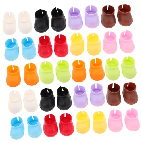 Toddmomy 20 Paare Mini Puppenschuhe Weiche Miniatur Stiefel Kompatibel mit Puppen Vielseitige Fingerpuppen Schuhe Leichte Kostüm Accessoires für DIY Puppenkleidung Toddmomy 20 Paare Mini Puppenschuhe Weiche Miniatur Stiefel Kompatibel mit Puppen Vielseitige Fingerpuppen Schuhe Leichte Kostüm Accessoires für DIY Puppenkleidung von Toddmomy
