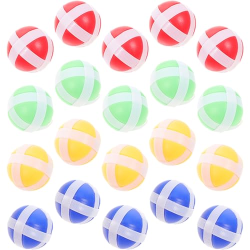 Toddmomy 20 Stück Klettball Spielset Teilig Bunte Wurfspiel Bälle für Indoor und Outdoor für Geburtstagspartys Garten und Strandspiele Fördert Geschicklichkeit und Koordination Toddmomy 20 Stück Klettball Spielset Teilig Bunte Wurfspiel Bälle für Indoor und Outdoor für Geburtstagspartys Garten und Strandspiele Fördert Geschicklichkeit und Koordination von Toddmomy