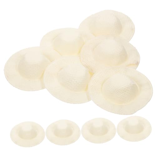 Toddmomy 20 Stück Teiliges Mini Strohhut Realistisch Gewebt Leichte Kleine Hüte für DIY Bastelprojekte Puppenhaus Dekoration Schmuckherstellung und Kreative Handarbeiten Naturfarbene Mini Toddmomy 20 Stück Teiliges Mini Strohhut Realistisch Gewebt Leichte Kleine Hüte für DIY Bastelprojekte Puppenhaus Dekoration Schmuckherstellung und Kreative Handarbeiten Naturfarbene Mini von Toddmomy