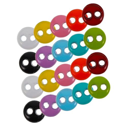 Toddmomy 20 Stück Teiliges Mini puppenknöpfe aus Metalllegierung Bunte Zweiloch knöpfe für Puppenkleidung für DIY Bastelprojekte und Kleine Kleidungsreparaturen bei Puppen Toddmomy 20 Stück Teiliges Mini puppenknöpfe aus Metalllegierung Bunte Zweiloch knöpfe für Puppenkleidung für DIY Bastelprojekte und Kleine Kleidungsreparaturen bei Puppen von Toddmomy