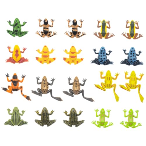 Toddmomy 20 Stück Teiliges Miniatur Frosch Realistische Modellfiguren aus Resin Kleine Frösche für Garten Puppenhaus Mini Landschaft Lernspielzeug und Dekoration Toddmomy 20 Stück Teiliges Miniatur Frosch Realistische Modellfiguren aus Resin Kleine Frösche für Garten Puppenhaus Mini Landschaft Lernspielzeug und Dekoration von Toddmomy