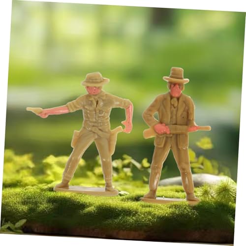 Toddmomy 20 Stück Teiliges Western Cowboy Modell Realistische Miniaturfiguren aus Kunststoff Detailreiche Western Cowboy Modelle als Dekoration für Wohnräume Toddmomy 20 Stück Teiliges Western Cowboy Modell Realistische Miniaturfiguren aus Kunststoff Detailreiche Western Cowboy Modelle als Dekoration für Wohnräume von Toddmomy