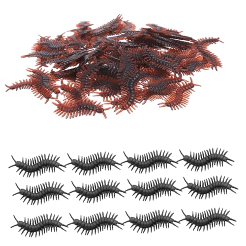 Toddmomy 200 Stück Realistische Vielbeiner Simulation Insektenmodell für Halloween Partystreiche Garten Dekorationen Leichte Figuren für Spaß und Überraschung Toddmomy 200 Stück Realistische Vielbeiner Simulation Insektenmodell für Halloween Partystreiche Garten Dekorationen Leichte Figuren für Spaß und Überraschung von Toddmomy