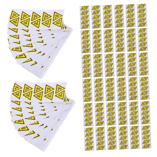 Toddmomy 200 Stück Selbstklebende Warnaufkleber Schnittgefahr Warnetiketten für Maschinen Handschutz Sicherheitskennzeichnung Wetterfest für Industrie und Lager Toddmomy 200 Stück Selbstklebende Warnaufkleber Schnittgefahr Warnetiketten für Maschinen Handschutz Sicherheitskennzeichnung Wetterfest für Industrie und Lager von Toddmomy