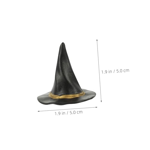 Toddmomy 24 Stück Teiliges Mini Handgefertigte Halloween Dekoration Vielseitige Miniatur Hexenhüte für Weinflaschen Puppenhäuser Halloween Partyzubehör Schwarze DIY Bastelaccessoires Toddmomy 24 Stück Teiliges Mini Handgefertigte Halloween Dekoration Vielseitige Miniatur Hexenhüte für Weinflaschen Puppenhäuser Halloween Partyzubehör Schwarze DIY Bastelaccessoires von Toddmomy