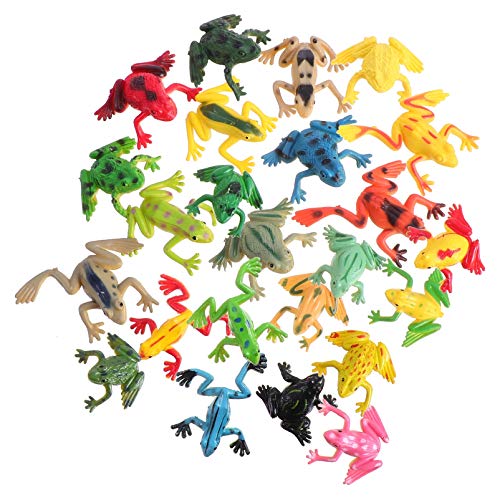 Toddmomy 24pcs Kleine Frosch Figuren Simulation Dekoration Frösche Kröten Giftfrösche Kinder Weichen Frosch Dehnbaren Spielzeug Reptilien Spielfiguren Vorschule Kinder Lernspielzeug Toddmomy 24pcs Kleine Frosch Figuren Simulation Dekoration Frösche Kröten Giftfrösche Kinder Weichen Frosch Dehnbaren Spielzeug Reptilien Spielfiguren Vorschule Kinder Lernspielzeug von Toddmomy