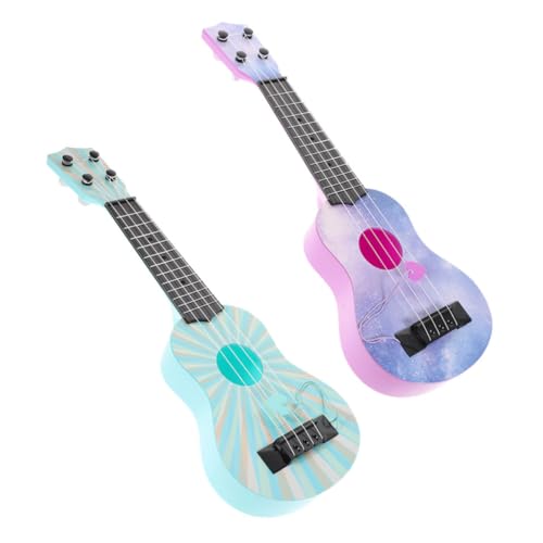 Toddmomy 2Stücke Ukulele aus Gitarre für Anfänger Musikalisches Lerninstrument für Kleinkinder Design für Junge Musikliebhaber Toddmomy 2Stücke Ukulele aus Gitarre für Anfänger Musikalisches Lerninstrument für Kleinkinder Design für Junge Musikliebhaber von Toddmomy