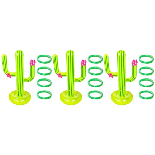 Toddmomy 3sätze Aufblasbares Kaktus Ringwurfspiel Mit Bunten Ringen Für Und Strandspiele Interaktives Design Für Einfachen Transport Toddmomy 3sätze Aufblasbares Kaktus Ringwurfspiel Mit Bunten Ringen Für Und Strandspiele Interaktives Design Für Einfachen Transport von Toddmomy