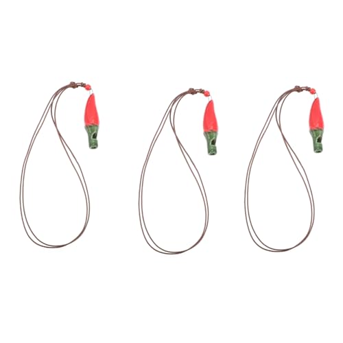 Toddmomy 3 Stück Keramische Pfeifen Rote Paprika Form Kinderpfeifen Sicheres Langlebiges Musikinstrument zur Musikalischer Fähigkeiten und Ästhetischer Bildung für Mädchen und Jungen Toddmomy 3 Stück Keramische Pfeifen Rote Paprika Form Kinderpfeifen Sicheres Langlebiges Musikinstrument zur Musikalischer Fähigkeiten und Ästhetischer Bildung für Mädchen und Jungen von Toddmomy