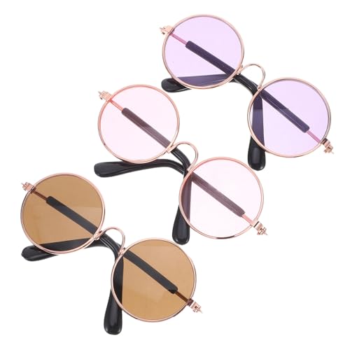 Toddmomy 3 Stück Miniatur Metall Puppenbrillen Faltbare Kleine Brillen für Puppenhaus Dekoration Leichte Drahtfassung Eyewear Kreative Mini Brillen für Foto Requisiten und Bastelzubehör Toddmomy 3 Stück Miniatur Metall Puppenbrillen Faltbare Kleine Brillen für Puppenhaus Dekoration Leichte Drahtfassung Eyewear Kreative Mini Brillen für Foto Requisiten und Bastelzubehör von Toddmomy