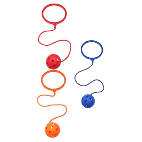 Toddmomy 3 Stück Teiliges Ankle Skip Jump Toy Bunte Hüpfbälle für Fitnessspielzeug Bein und Rumpfmuskulatur Einfach zu Bedienen Geeignet für Indoor und Outdoor Spielspaß Zufällige Farbe Toddmomy 3 Stück Teiliges Ankle Skip Jump Toy Bunte Hüpfbälle für Fitnessspielzeug Bein und Rumpfmuskulatur Einfach zu Bedienen Geeignet für Indoor und Outdoor Spielspaß Zufällige Farbe von Toddmomy