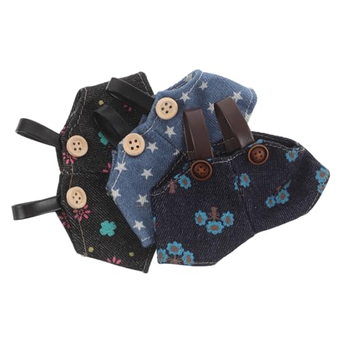 Toddmomy 3 Stück Teiliges Puppengewand Doll Overalls aus Weichem Stoff Modische Jeans-Latzhosen für Kuscheltiere und Puppen Sichere Kinderfreundliche Materialien Vielseitig für Rollenspiele Toddmomy 3 Stück Teiliges Puppengewand Doll Overalls aus Weichem Stoff Modische Jeans-Latzhosen für Kuscheltiere und Puppen Sichere Kinderfreundliche Materialien Vielseitig für Rollenspiele von Toddmomy