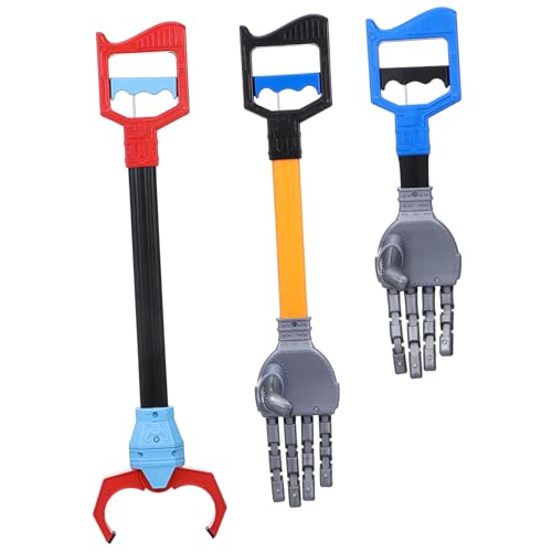 Toddmomy Roboterhandgreifer Spielzeug 3 Stück Roboterarm Greifspielzeug für Kinder Kreatives Greifwerkzeug für Drinnen und Draußen Vielseitiges Lernspielzeug für Fantasievolles Spiel Toddmomy Roboterhandgreifer Spielzeug 3 Stück Roboterarm Greifspielzeug für Kinder Kreatives Greifwerkzeug für Drinnen und Draußen Vielseitiges Lernspielzeug für Fantasievolles Spiel von Toddmomy