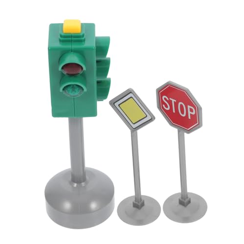 Toddmomy 3 Stück Verkehrsampel Teilig Ampeln und Straßensperren Realistische Simulation mit Licht und Pädagogisches Lernspielzeug für Vorschule und Verkehrssicherheit Toddmomy 3 Stück Verkehrsampel Teilig Ampeln und Straßensperren Realistische Simulation mit Licht und Pädagogisches Lernspielzeug für Vorschule und Verkehrssicherheit von Toddmomy