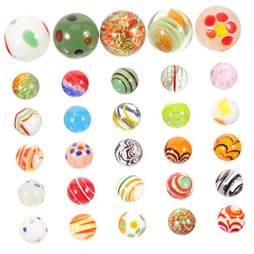 Toddmomy 30 Stück Teiliges Bunte Glaskugeln aus Stabilem Vielseitig als Aquarium Deko für Marmorbahn Spiel und Farbenfrohe Murmeln für Heimdeko und Geschenkideen Toddmomy 30 Stück Teiliges Bunte Glaskugeln aus Stabilem Vielseitig als Aquarium Deko für Marmorbahn Spiel und Farbenfrohe Murmeln für Heimdeko und Geschenkideen von Toddmomy