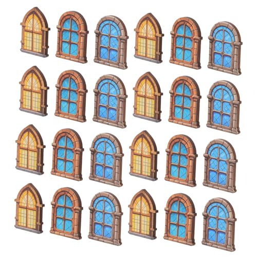 Toddmomy 30 Stück Teiliges Miniatur-Dollhouse-Fenster Langlebigem Holz Europäischer Stil mit Filigranem Design für DIY Puppenhausdekoration Miniaturgarten und Szenenlayout Toddmomy 30 Stück Teiliges Miniatur-Dollhouse-Fenster Langlebigem Holz Europäischer Stil mit Filigranem Design für DIY Puppenhausdekoration Miniaturgarten und Szenenlayout von Toddmomy