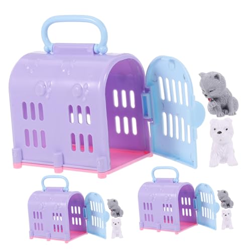 Toddmomy 3sätze Mini Tierhäuser Dekorativen Mini Katzen Und Hundemodellen Spielzeugaccessoires Für Farblich Zufällig Toddmomy 3sätze Mini Tierhäuser Dekorativen Mini Katzen Und Hundemodellen Spielzeugaccessoires Für Farblich Zufällig von Toddmomy