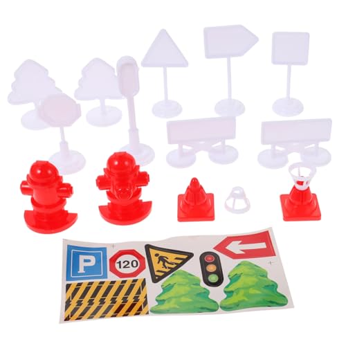 Toddmomy 4 Sätze Mini Verkehrsschilder für Lernspielzeug zur Verkehrserziehung Robuste Kunststoff Schilder für Sandtisch und Rollenspiele Fördert Fantasie und Eltern Junge Mädchen Toddmomy 4 Sätze Mini Verkehrsschilder für Lernspielzeug zur Verkehrserziehung Robuste Kunststoff Schilder für Sandtisch und Rollenspiele Fördert Fantasie und Eltern Junge Mädchen von Toddmomy