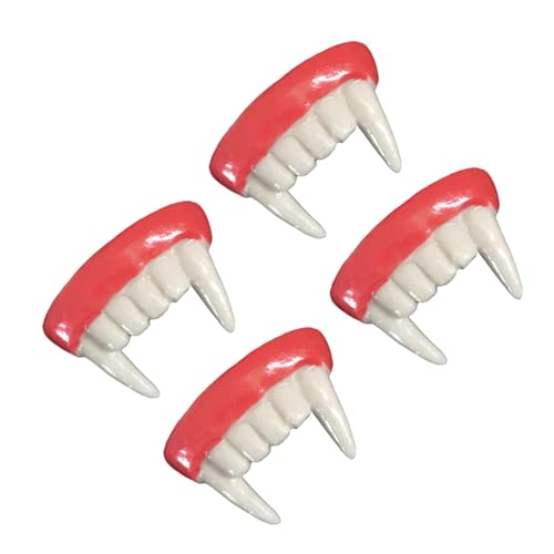 Toddmomy 4 Stück Horrorprotroundures falscher Zahn Neuheit Reißzähne Cosplay Zähne Requisiten falsche Abschläge Gefälschte Vampirzähne Cosplay-Reißzähne Halloween-Kostümzähne Fangzähne Harz Toddmomy 4 Stück Horrorprotroundures falscher Zahn Neuheit Reißzähne Cosplay Zähne Requisiten falsche Abschläge Gefälschte Vampirzähne Cosplay-Reißzähne Halloween-Kostümzähne Fangzähne Harz von Toddmomy