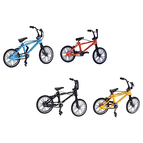 Toddmomy 4 Stück Mini Finger Bikes aus Aluminiumlegierung und Kunststoff Abnehmbar und Verstellbar Fördert Handkoordination und Entspannung Bunte Retro Farben Gelb Blau Schwarz Orange als Toddmomy 4 Stück Mini Finger Bikes aus Aluminiumlegierung und Kunststoff Abnehmbar und Verstellbar Fördert Handkoordination und Entspannung Bunte Retro Farben Gelb Blau Schwarz Orange als von Toddmomy