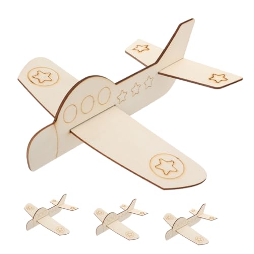 Toddmomy 4 Stück Teiliges DIY Holzflugzeug zum Bemalen Ungefertigte Kleine Flugzeugmodelle aus Sicherem Holz Kreatives Graffiti für Feinmotorik und Eltern Junge Mädchen Aktivitäten Toddmomy 4 Stück Teiliges DIY Holzflugzeug zum Bemalen Ungefertigte Kleine Flugzeugmodelle aus Sicherem Holz Kreatives Graffiti für Feinmotorik und Eltern Junge Mädchen Aktivitäten von Toddmomy