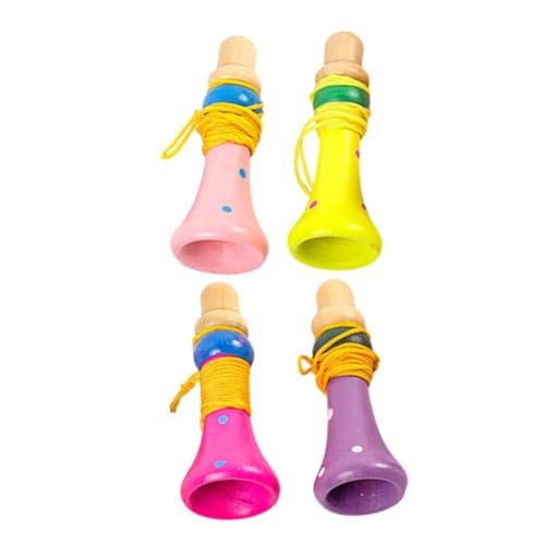 Toddmomy 4 Stück Teiliges Holz Trompeten Musikalisch Leicht Tragbar Bunte Farben Kreativität und Musikalisches Interesse für Party und Frühe Bildung Toddmomy 4 Stück Teiliges Holz Trompeten Musikalisch Leicht Tragbar Bunte Farben Kreativität und Musikalisches Interesse für Party und Frühe Bildung von Toddmomy
