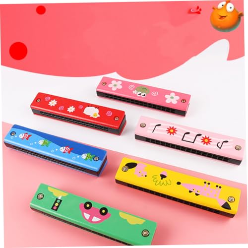 Toddmomy 4 Stück Teiliges Holzharmonika Löchern Zweireihig Pädagogisches Musikinstrument für Fördert Sensorische Fähigkeiten und Eltern Junge Mädchen Kommunikation Bunte Muster Glatte Toddmomy 4 Stück Teiliges Holzharmonika Löchern Zweireihig Pädagogisches Musikinstrument für Fördert Sensorische Fähigkeiten und Eltern Junge Mädchen Kommunikation Bunte Muster Glatte von Toddmomy