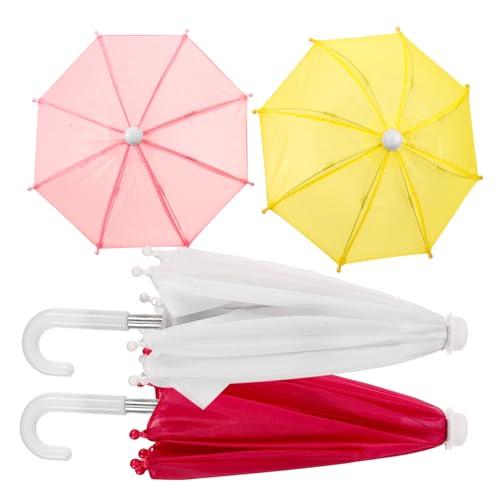 Toddmomy 4 Stück Teiliges Mini Puppenschirm Detailgetreue Puppenhaus Deko Stabile Regenschirme in Weiß Gelb Rosa Geeignet für Puppenhaus Layout und Rollenspiel Zubehör Toddmomy 4 Stück Teiliges Mini Puppenschirm Detailgetreue Puppenhaus Deko Stabile Regenschirme in Weiß Gelb Rosa Geeignet für Puppenhaus Layout und Rollenspiel Zubehör von Toddmomy
