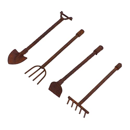 Toddmomy 4 Stück Teiliges Miniatur Gartenwerkzeug Set Retro Stil Mini Schaufel Harke Puppenhaus Zubehör für Micro Landscape Decor und Miniature Garden Tools Toddmomy 4 Stück Teiliges Miniatur Gartenwerkzeug Set Retro Stil Mini Schaufel Harke Puppenhaus Zubehör für Micro Landscape Decor und Miniature Garden Tools von Toddmomy